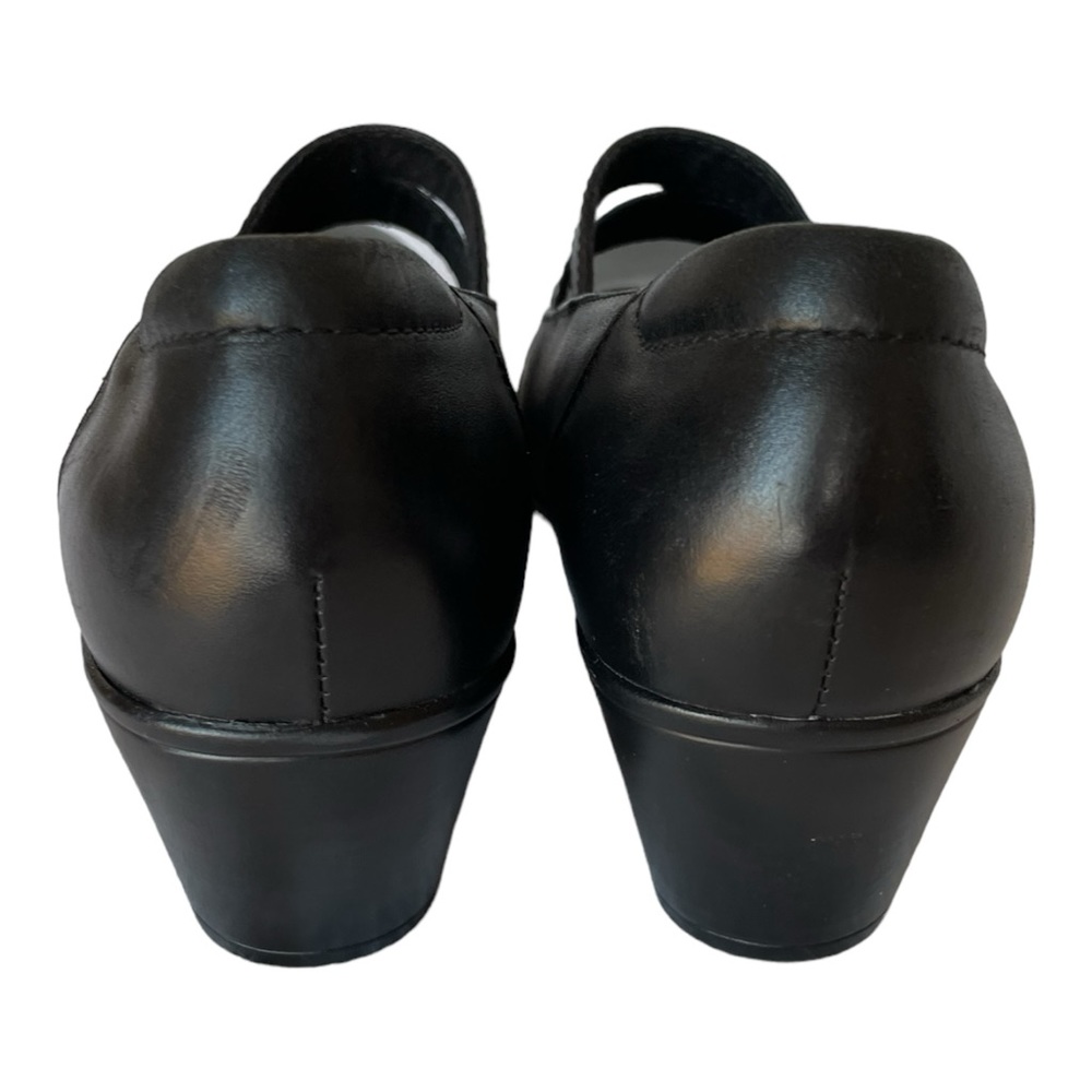 Clarks Ingalls Siene Mary Jane Womens Shoes Black Leather block heel Size 7.5 - Picture 5 of 8